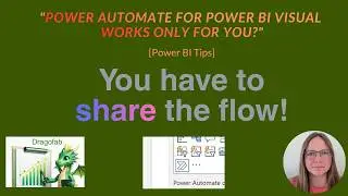 Power Automate Visual in Power BI Only Works for You? (Share the Flow)