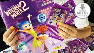¡Con TRASPARENCIAS! 🔴🟠🟡🟢🔵🟣 Álbum Review INTENSAMENTE 2 Panini México
