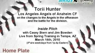 Torii Hunter, LAA CF, on LAA changes, division battle - Sirius|XM