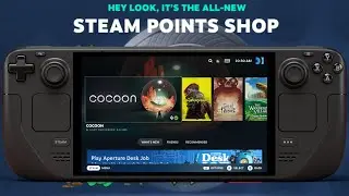 How to accses points shop on steamdeck