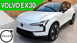 Nuova Volvo EX30 , Misure compatte ma lo spazio a bordo non manca