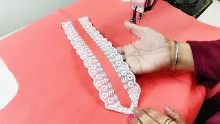 Beautiful Summer Neck Design | Neck Design with Lace | Reet Designs