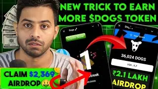 DOGS Telegram Airdrop New Update Earn More Daily? Dogs Airdrop $2,369 Claim | #Hamster Killer #Dogs