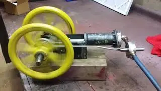 Homemade steam engine