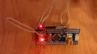 Мигалка на stm32f103c8t6, языке си и библиотеке CMSIS