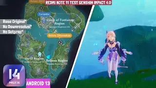 REDMI NOTE 11 Genshin Impact 4.0 MIUI 14 | Rasa Original (No Setprop No Downresolusi)