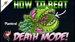 How to Beat Plantera in Death Mode! ||Calamity Mod Death Mode Boss Guide||
