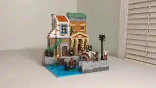 LEGO Venice Canal MOC Timelapse