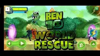 Ben 10 World Rescue Game Gameplay Mission Playing with Stinkfly,  Slapback & Cannonbolt Alien