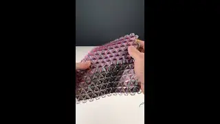 3D Printed Fabric Chainmail #Shorts