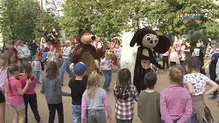 День защиты детей отметили и во дворе домов 3 и 5 квартала Южный