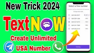 How to get unlimited free USA WhatsApp number verification code TextNow