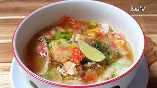 Resep SOTO AYAM KUAH BENING Seger Banget Kuahnya ||Mudah Bikinnya