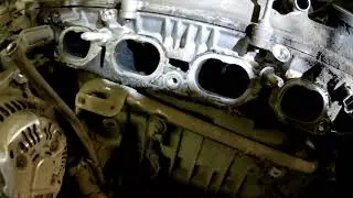 замена двигателя тойота королла е120 3ZZ-FE АКПП