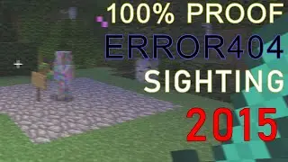 MINECRAFT CREEPYPASTA: ERROR404