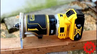 Essa Ferramenta e INCRIVEL!!! Tupia DeWALT 20V DCW600 (Router) A Bateria