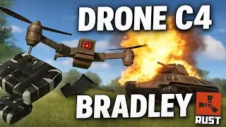 Taking Bradley with a Drone and C4 – Full Rust Raid Guide