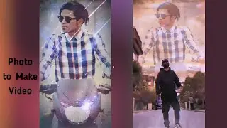 Make Status video from image | Photo to video editing | Picture to video edit | music video editor