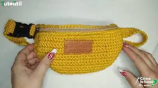Riñonera fácil de tejer para principiantes/초보자도 쉽게 뜨는 패니팩/Easy to knit fanny pack for beginners