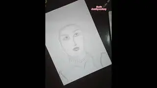 how to draw a girl with hair style and attitude girl easy way to draw a girl face
