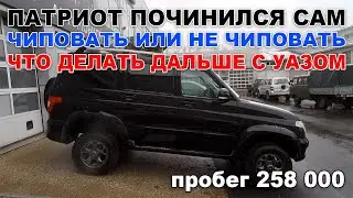 Патриот починился сам! Забрали от официалов и поехали чиповать. Что делать дальше с УАЗом?