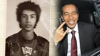 Muncul Foto Pria Bergaya Punk Mirip Jokowi Muda, Presiden Kuak Kebenarannya dan Unggah Foto Lawasnya