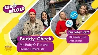 Buddy-Check mit Ruby O. Fee und Florian David Fitz | SAT.1 Frühstücksfernsehen