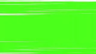 Green screen Speed line effect