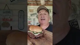 Hot Honey Jalapeno Smash Burger on the Blackstone Griddle for Smash Burger Sunday
