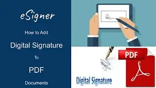 PDF Signer Free,  Digital Signature, How to Create Digital Signature in PDF