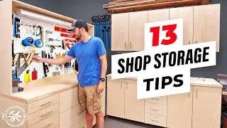 13 Easy Ways to Organize a Messy Woodworking Shop