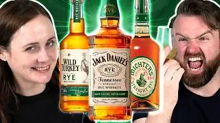 Irish People Try American Rye Whiskey