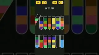 Water sort puzzle level 191