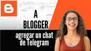 How to add a Telegram chat to Blogger