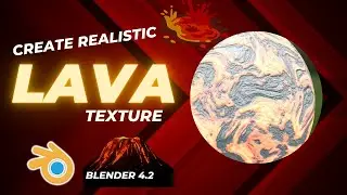 Create Realistic Lava Effect | Master Lava Textures in Blender | Blender Lava Tutorial | Blender 4.2