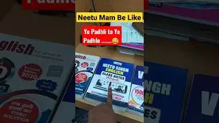 Neet Mam Books 🔥 #ssc #cgl #english #ytshorts #trending #strategy