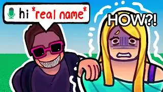 Trolling as CREEPY STALKER on Roblox Voice Chat 2...