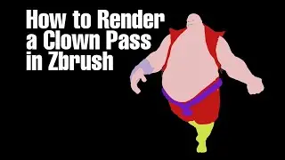 How to Render a Clown Pass in Zbrush