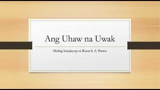 Ang Uhaw na Uwak (The Thirsty Crow) | Kuwentong Pambata