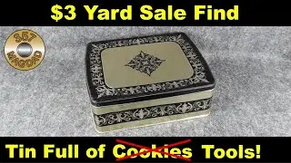 Yard Sale Tool Haul - $3 Cookie Tin Full of Tools!
