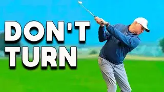 Don't TURN your SHOULDERS in the golf swing