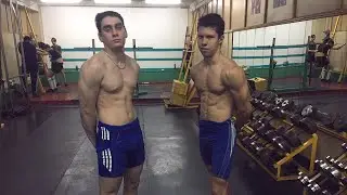 НОВОГОДНЯЯ ТРЕНИРОВКА!!! ЛУЧШИЕ УПРАЖНЕНИЯ НА БИЦЕПС.