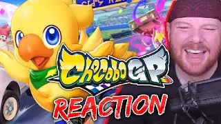 Krimson KB Reacts: Chocobo GP - THIS LOOKS FUN!! - Nintendo Direct 9.23.2021