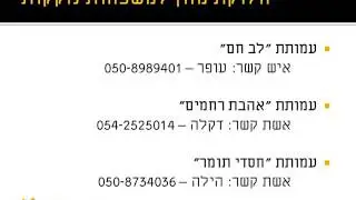 מתי בפעם האחרונה - חדרה עושים טוב