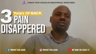 3 YEARS OF BACK PAIN DISAPPEARED