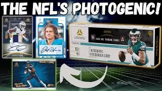 THE NFL'S PHOTOGENIC! 2023 Panini Luminance Football Hobby Box Review!