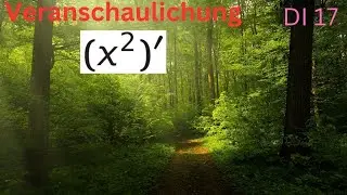 Veranschaulichung der Ableitung von x^2 (DI 17)