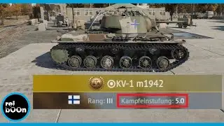 War Thunder - Dev Server "Dancing Dragons" - Premium KV-1 m1942 aktuell zu hoch im BR