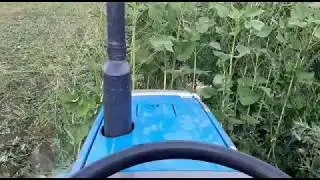 На что способен японский мини-трактор Iseki!