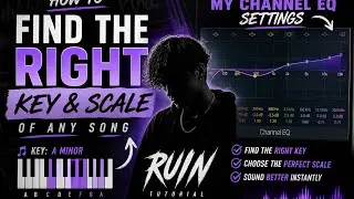 How to find the right key and scale of a Song.......